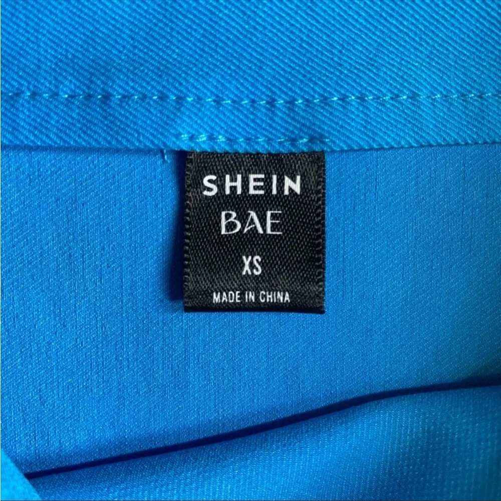NWOT SHEIN BAE Ruched Bodycon Mini Skirt